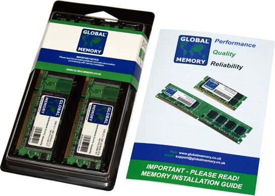 2GB (2 x 1GB) DDR 333MHz PC2700 184-PIN DIMM MEMORY RAM KIT FOR MAC MINI G4 (ORIGNAL) & EMAC G4 (USB 2.0, 2005)